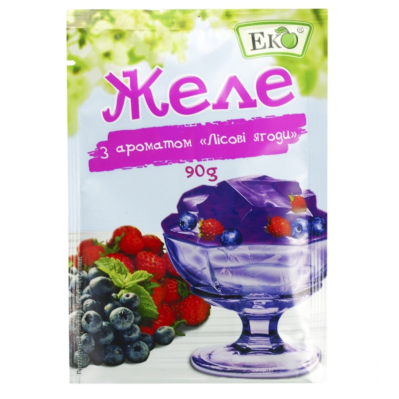 

Желе Эко Лесные ягоды 90г