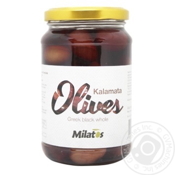 Milatos Kalamata Olives with Bone 350g - buy, prices for - photo 1