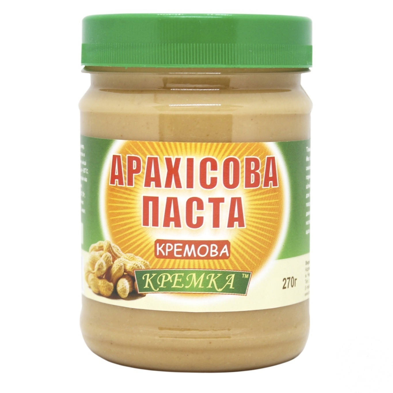 

Паста арахисовая Кремка 250г