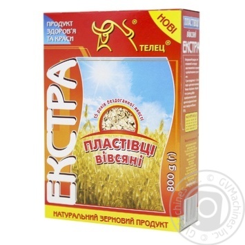 Telec Oatmeal Flakes Extra №1 800g - buy, prices for - photo 1