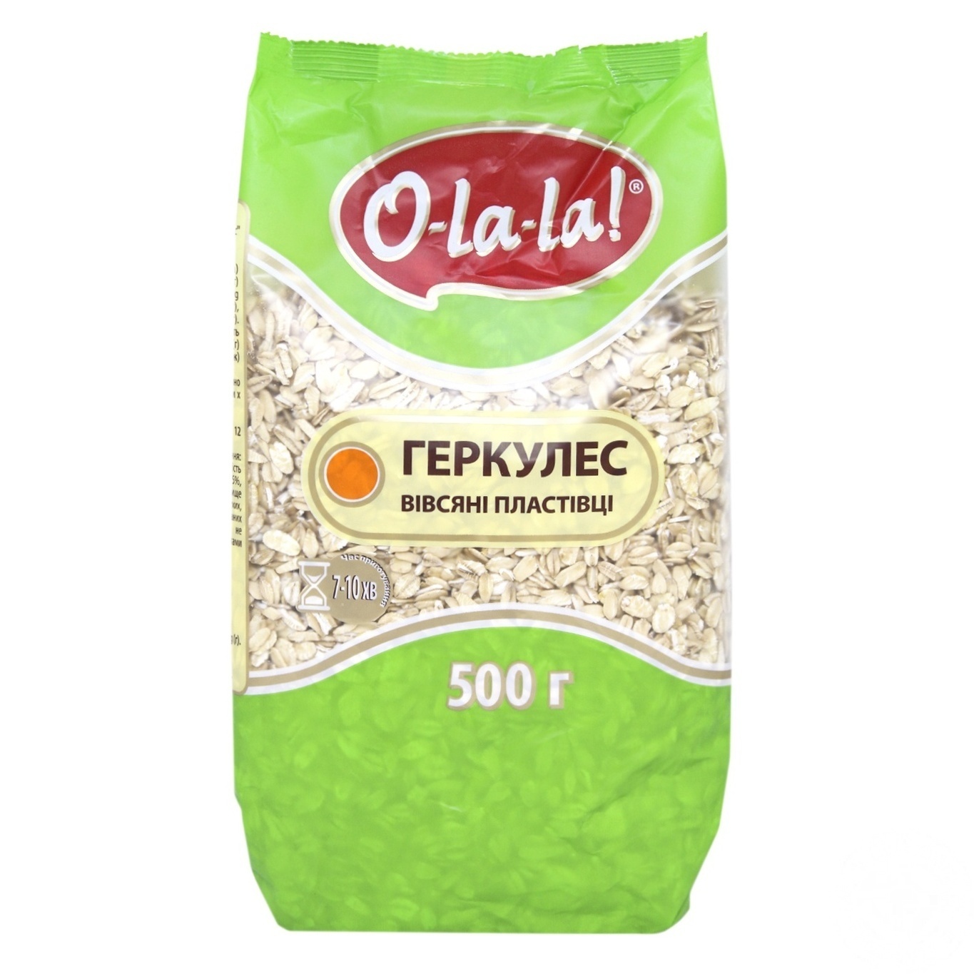 

Хлопья овсяные О-ла-ла! Геркулес 500г