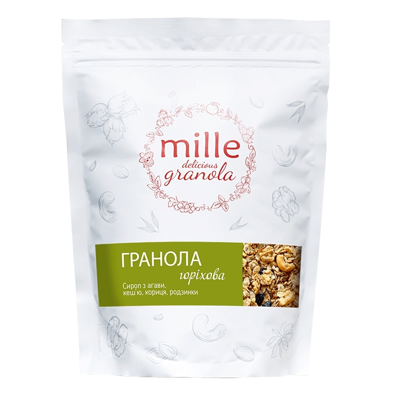 

Гранола Mille Ореховая 350г