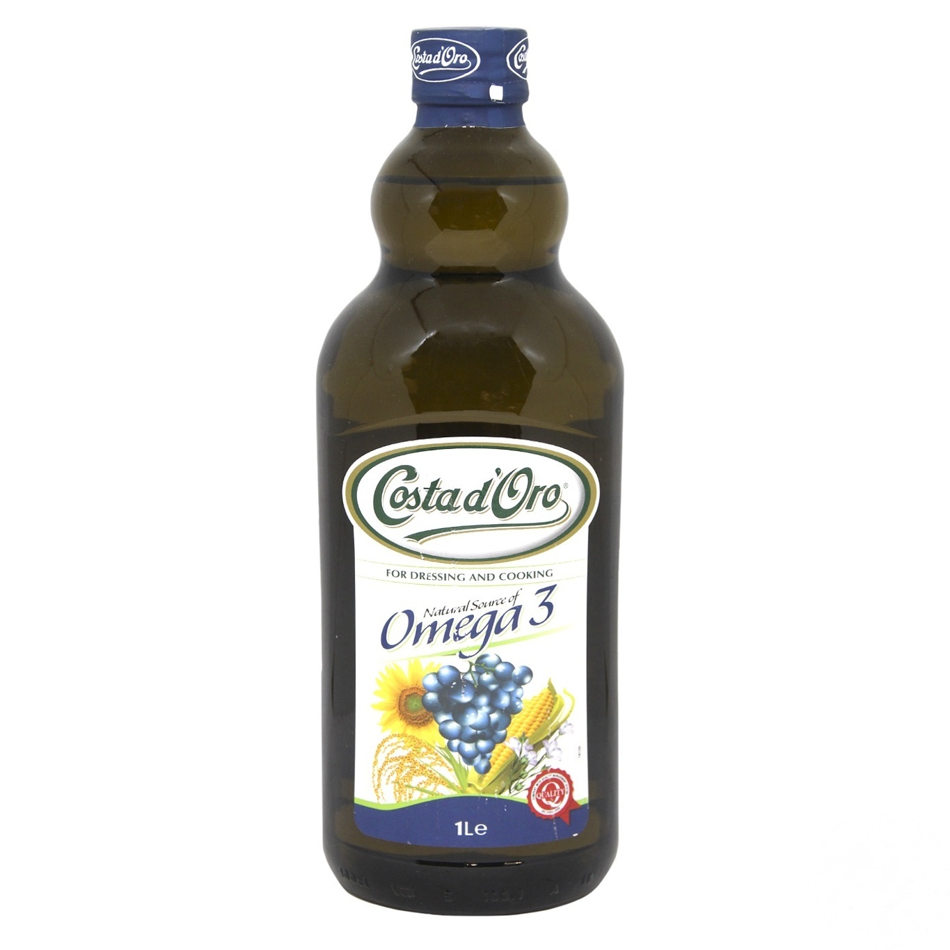 

Смесь 5-ти растительных масел Costa d'Oro Omega 3 рафинированная дезодорированная 1л