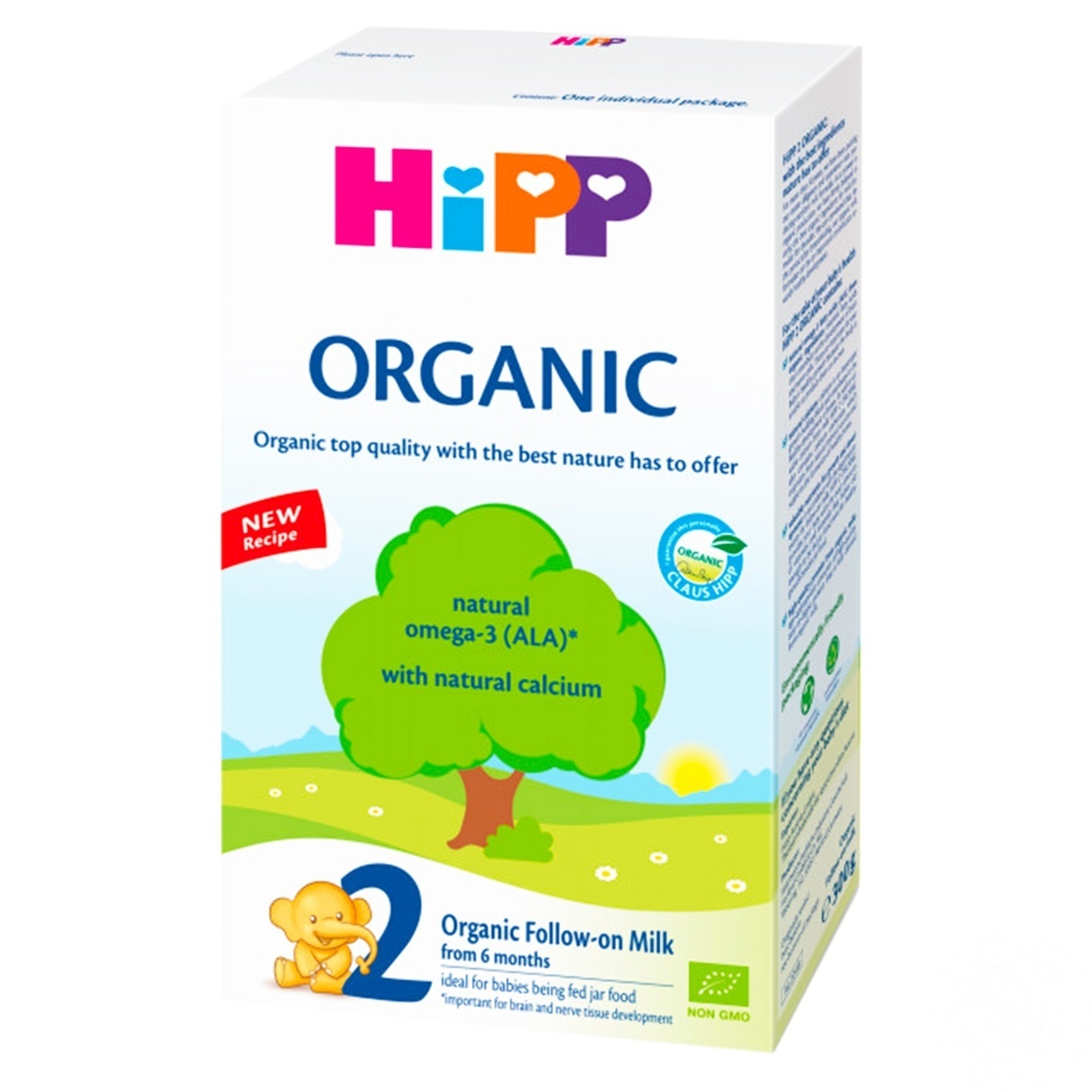 

Смесь молочная Hipp Organic 2 для детей с 6 месяцев сухая 300г