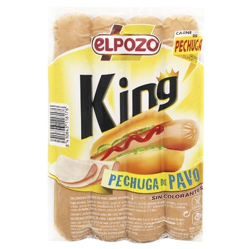 Elpozo Sausages Royal from Turkey Breast 330g - buy, prices for - photo 1