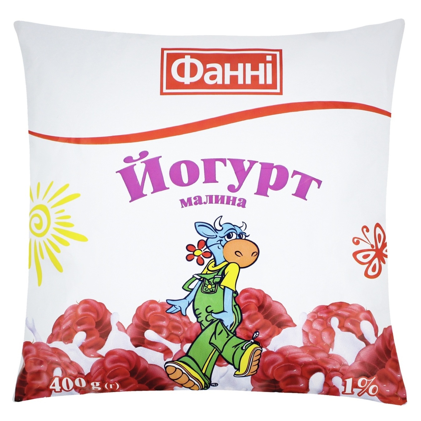 

Йогурт Фанни Малина 1% 400г