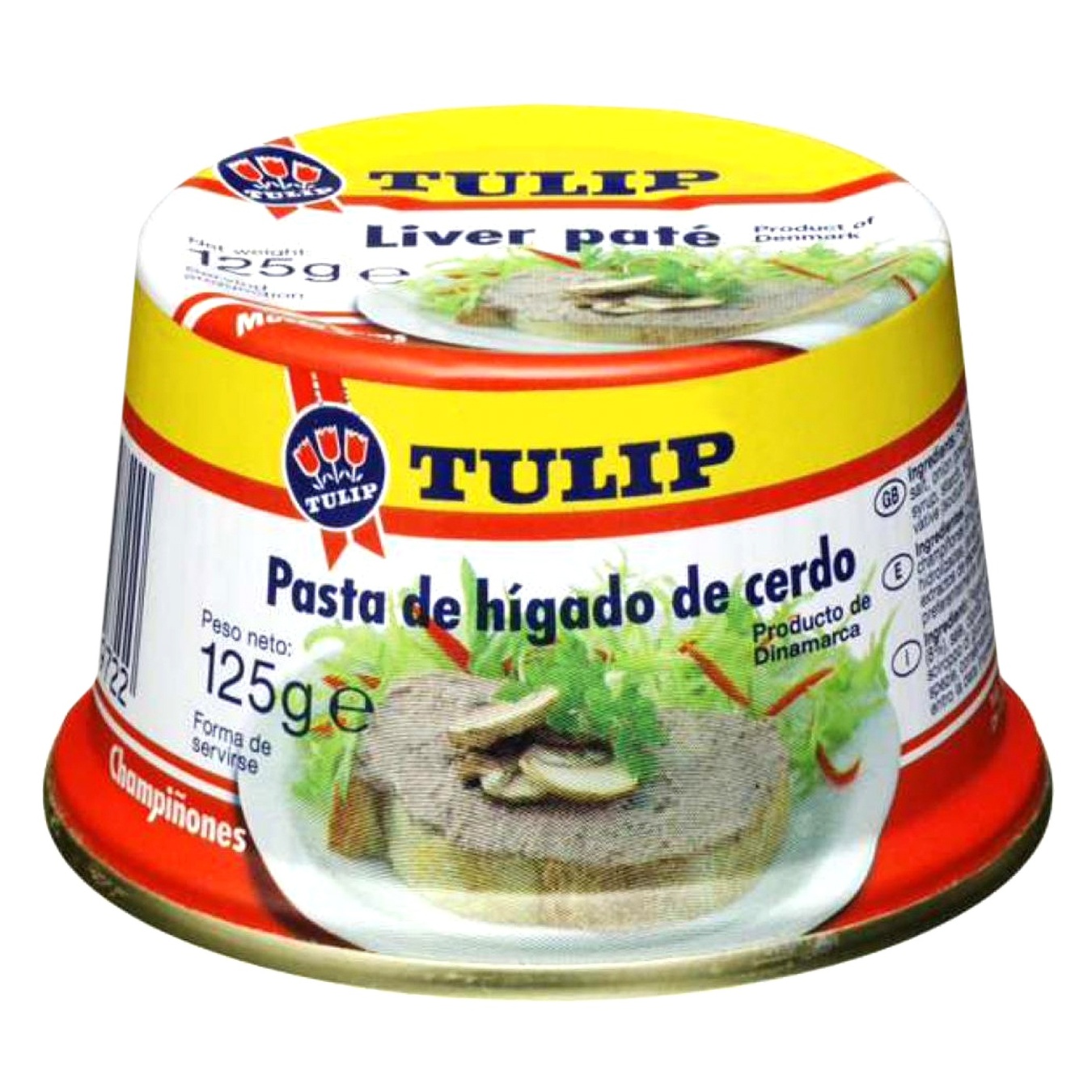 

Паштет печеночный Tulip с грибами 125г