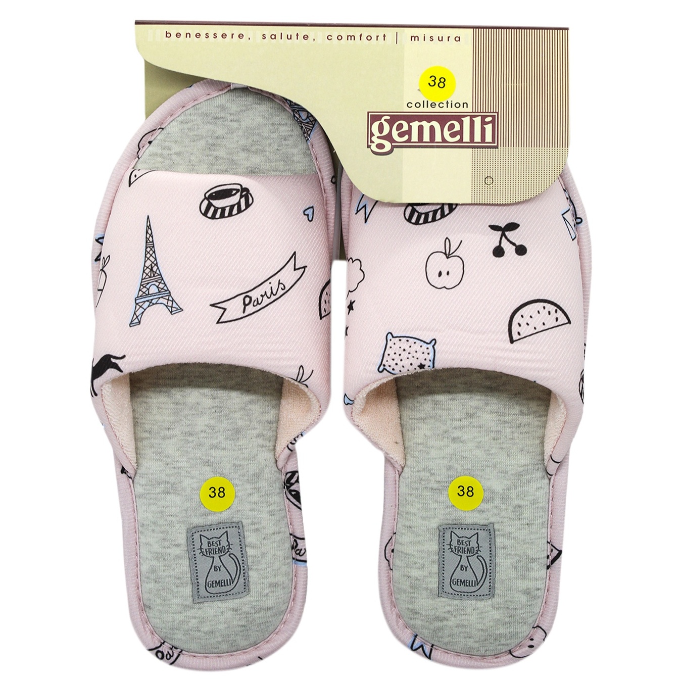 

Обувь домашняя Gemelli женская Гроза в ассортименте