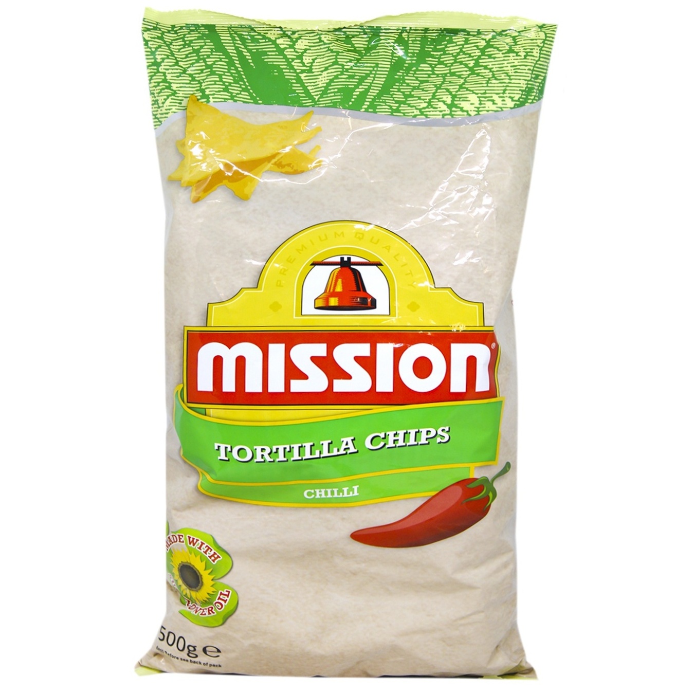 

Чипсы кукурузные Mission Чили 500г