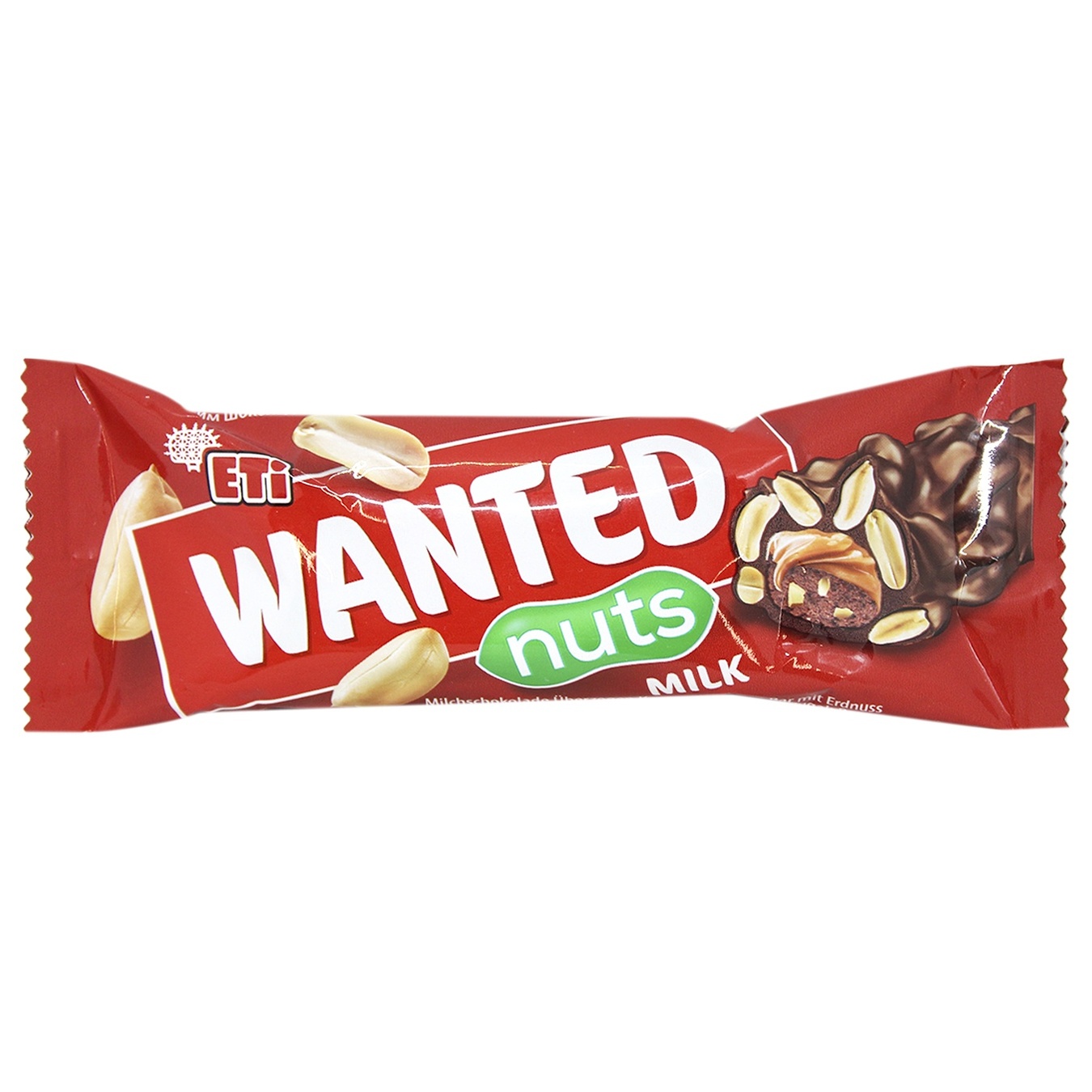 

Батончик Eti Wanted Milk Nuts 45г