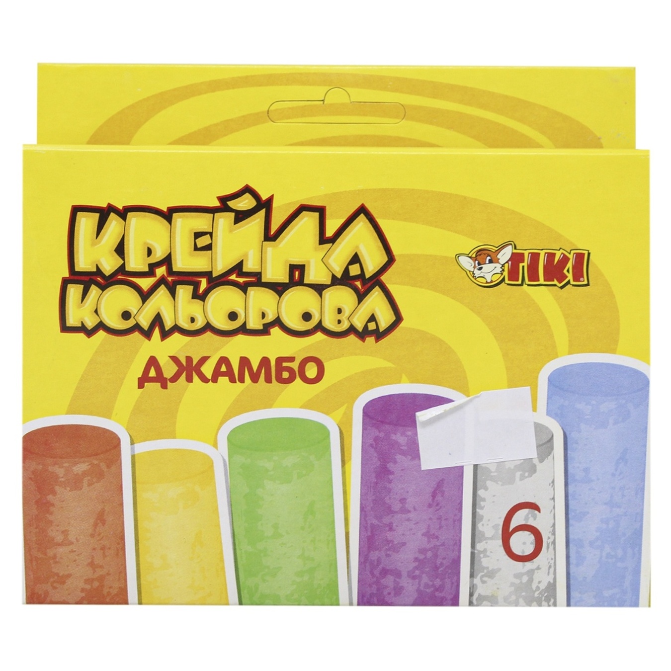 

Мел Tiki Jumbo 6 цветов