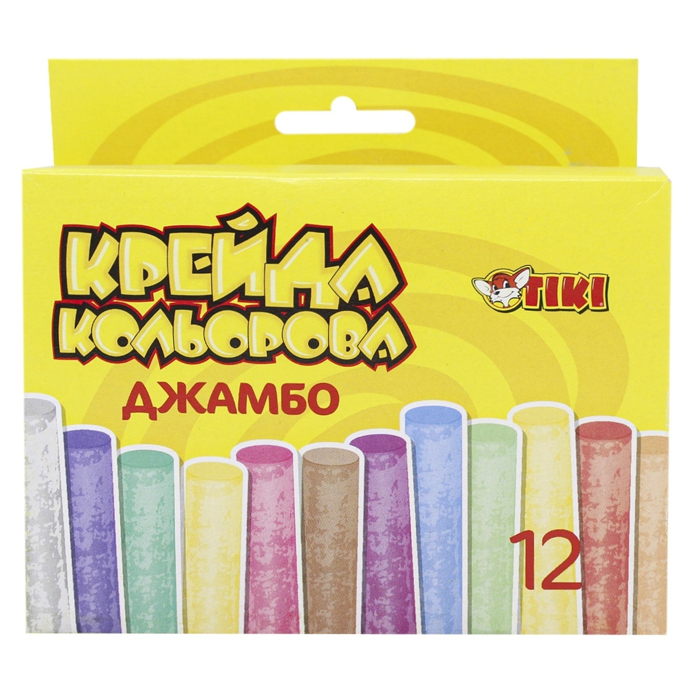 

Мел Tiki Jumbo 12 цветов