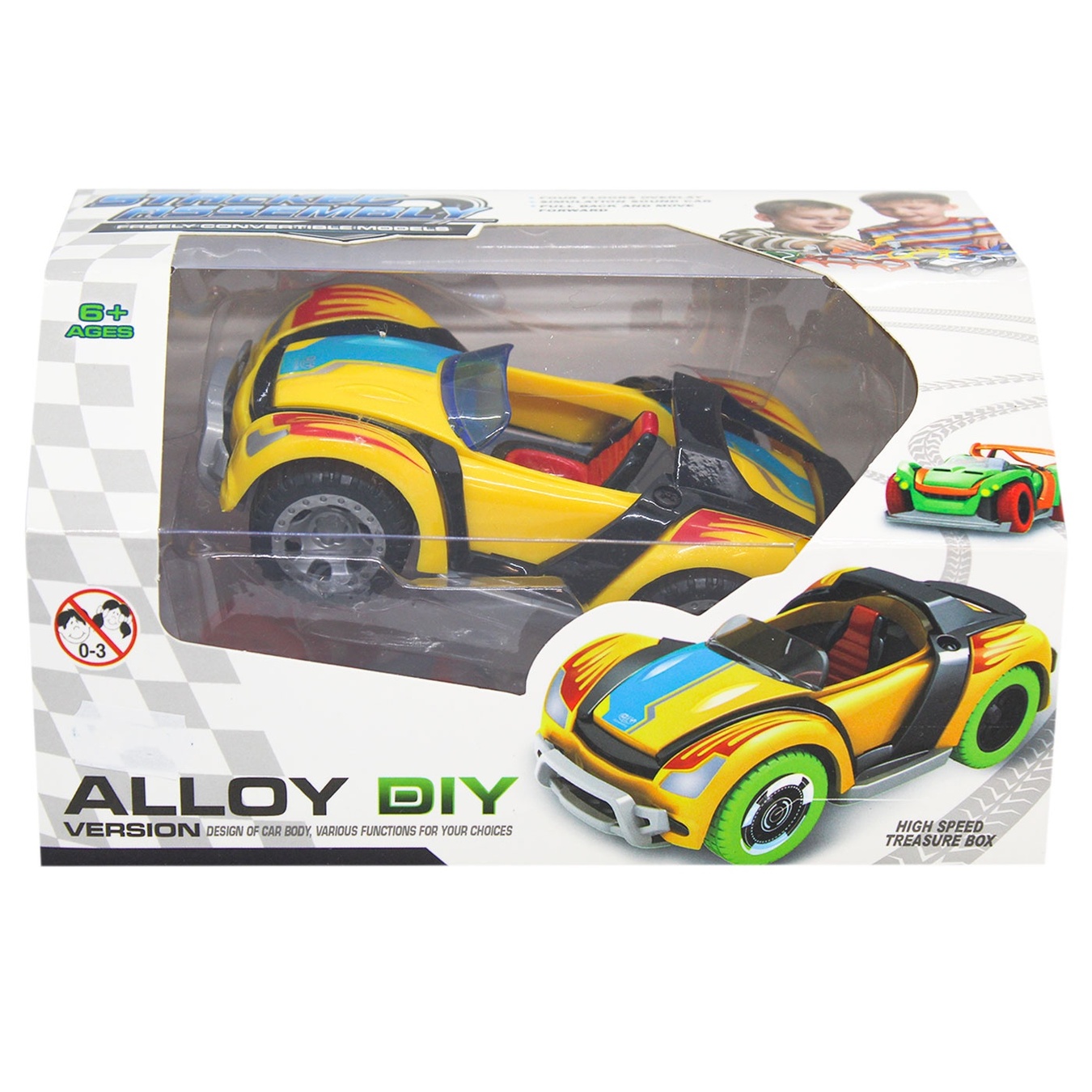 

Игрушка Машинка-конструктор 6705A1