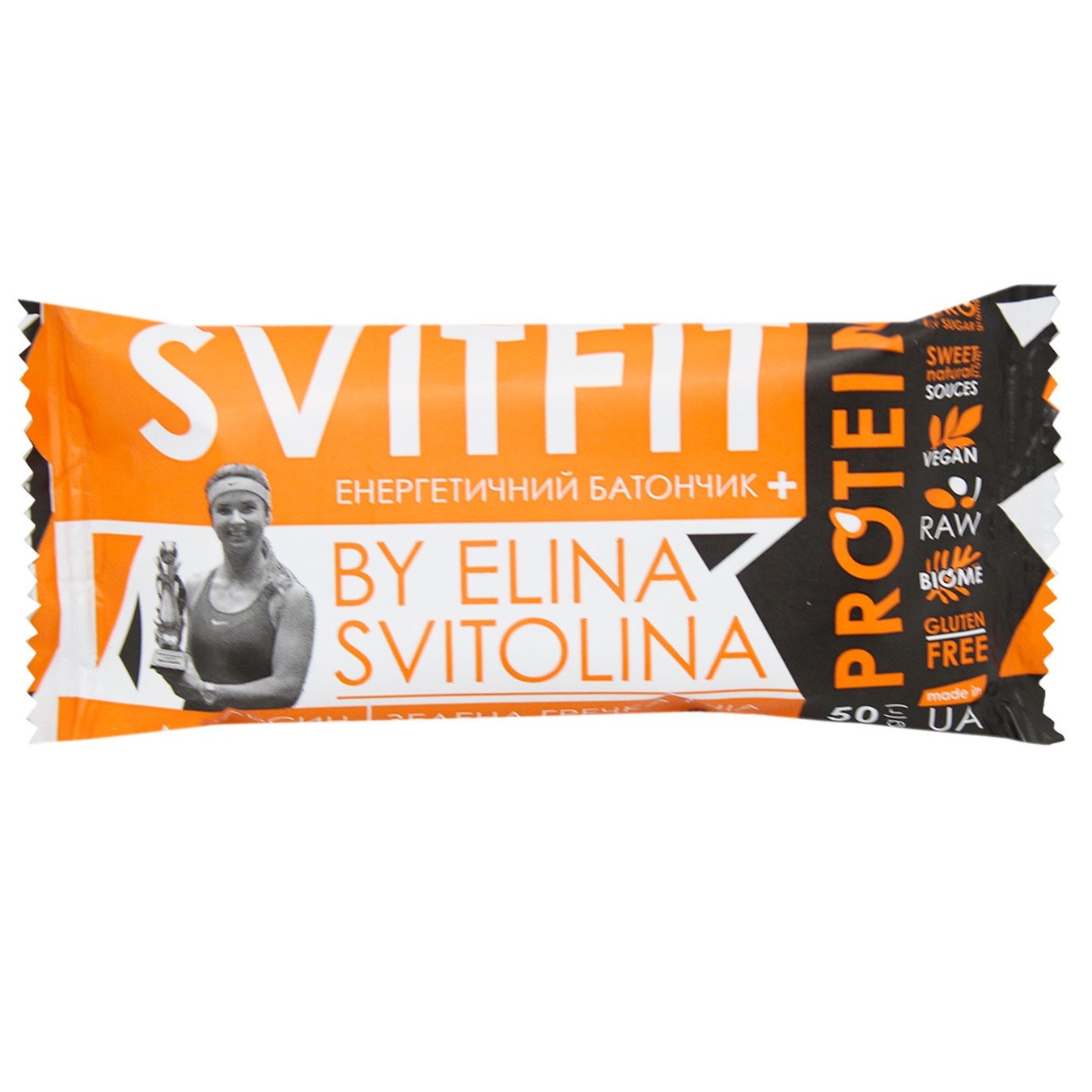 

Батончик SvitFit энергетический Апельсин 50г