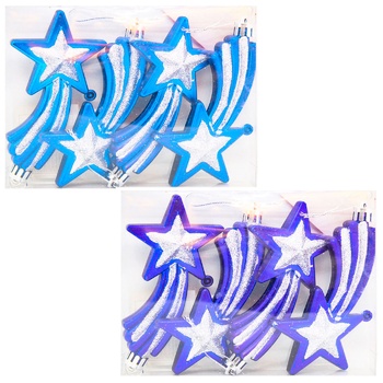 New Year's Decoration Christmas Star 4pcs - buy, prices for - photo 1