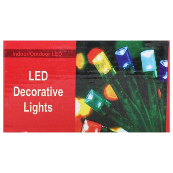 Multicolor Led Electric Garland-mesh 320 lamps 220V 300x200cm - buy, prices for MegaMarket - photo 1