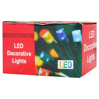 LED 300 Lamps Garland 22m - buy, prices for MegaMarket - photo 1