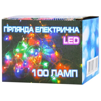 Electric Garland 100lmp 10m ART-LED100 - buy, prices for COSMOS - photo 1