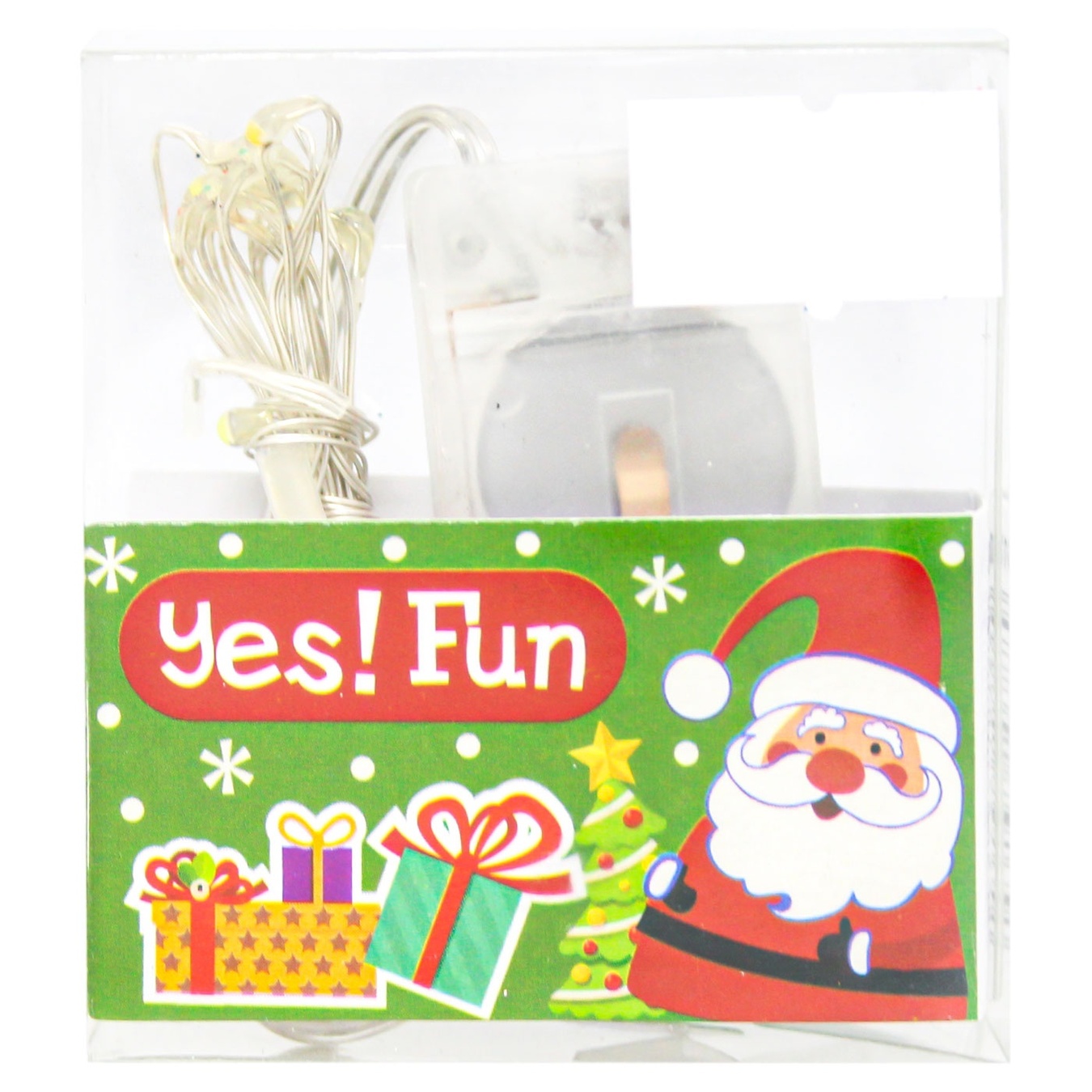 

Электрогирлянда LED Yes!Fun 1,1м 10 ламп разноцветная