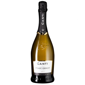 Вино Canti Pinot Grigio Brut Blanc ігристе біле брют 11% 0,75л - купити, ціни на Епіцентр FOOD - фото 3