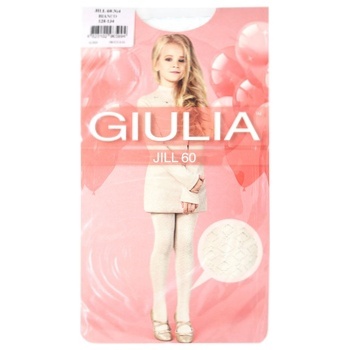 Giulia Jill Children's Tights 60den s.128/134 bianco - buy, prices for EKO Market - photo 1