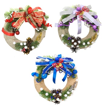 Burlap Christmas Decoration in Assortment - buy, prices for - photo 1