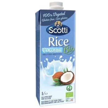 Scotti Barista Organic Rice Drink with Coconut 1l - buy, prices for MegaMarket - photo 1