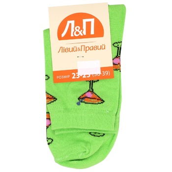 Livyy&Pravyy Martini Women's Socks s.23-25 - buy, prices for MegaMarket - photo 1