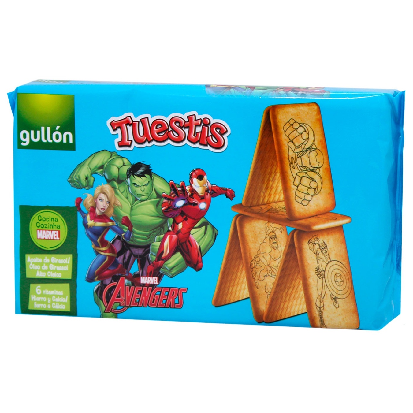 

Печенье Gullon Tuestis Avengers 400г