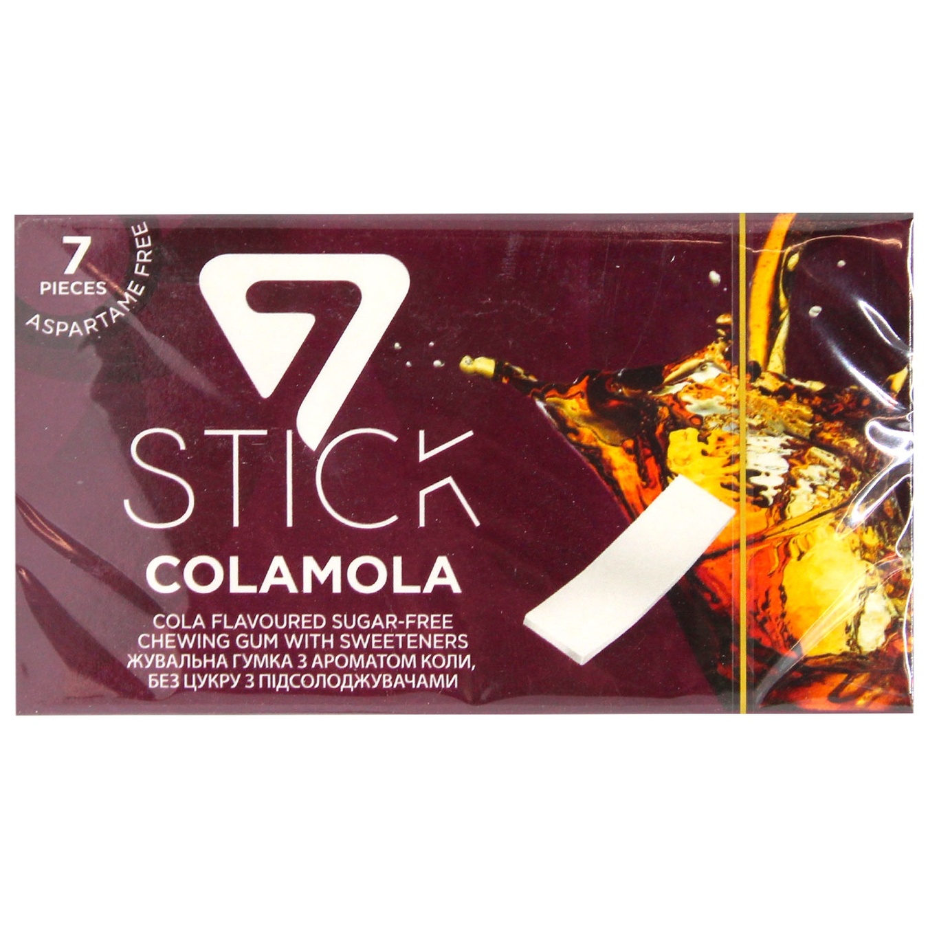 

Жевательная резинка 7 Stick Colamola 14,5г