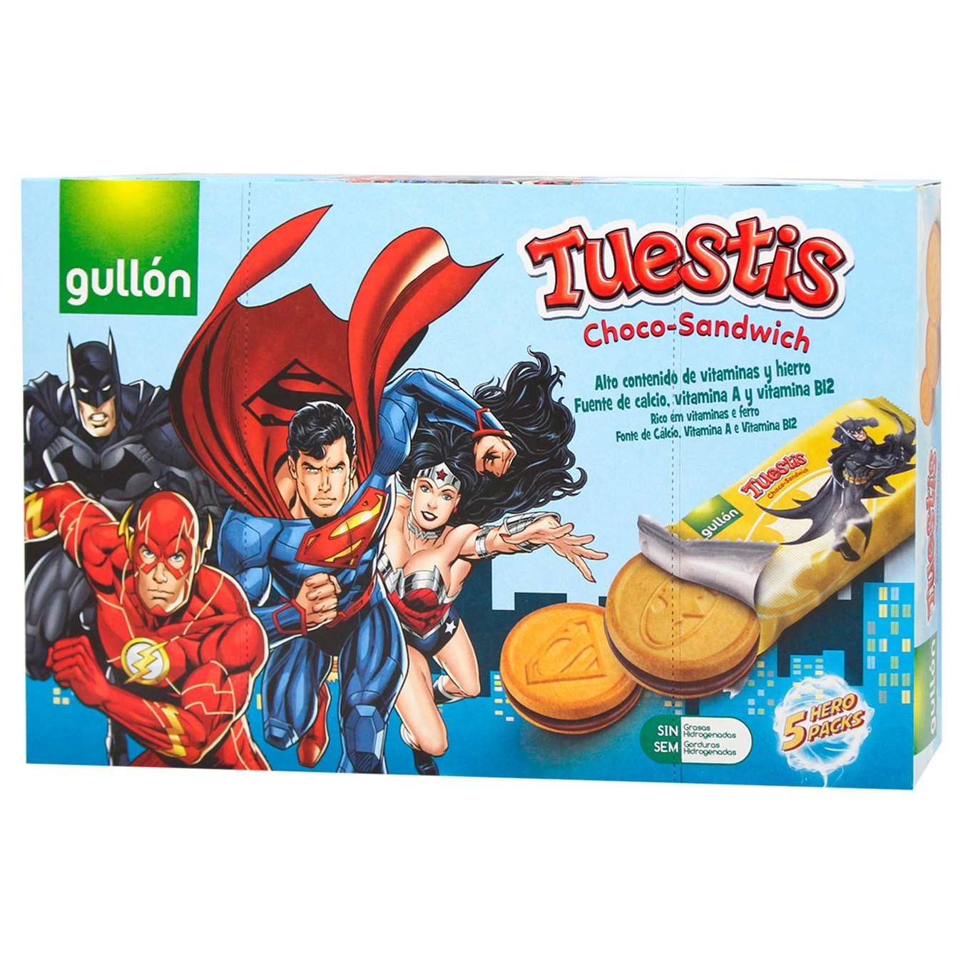 

Печенье Gullon Tuestis Chocosandwich 315г