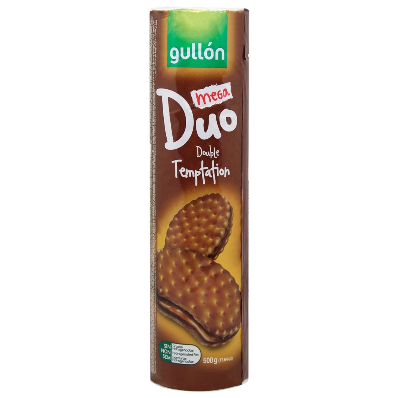 

Печенье-сэндвич Gullon Mega Duo Doble Cacao 500г