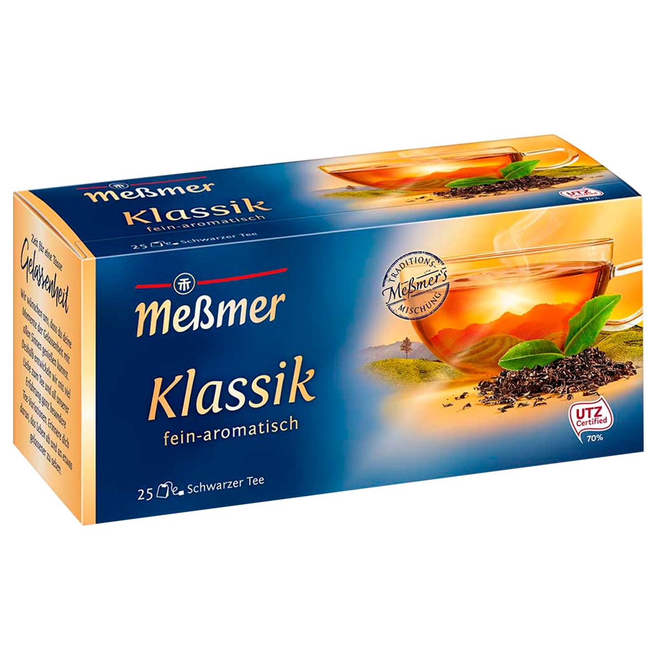 

Чай черный Messmer Classic 1,75г*25шт