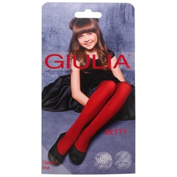 Колготки детские Giulia Betty 80den р.128/134 bright blue - купить, цены на ULTRAMARKET - фото 2