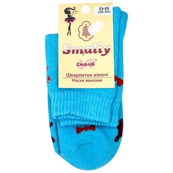 Smaliy Women's Socks s.23-25 turquoise - buy, prices for - photo 4