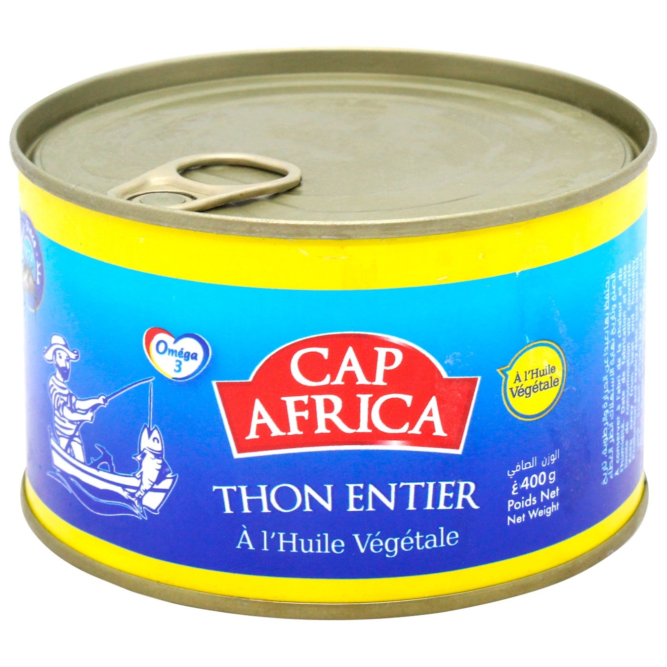 

Тунец Cap Africa в растительном масле 400г