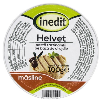 Inedit Helvet Vegetarian Pate with Olives 100g - buy, prices for MegaMarket - photo 2