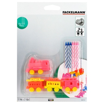 Fackelmann 52531 Cake Candles 6pcs - buy, prices for ULTRAMARKET - photo 3