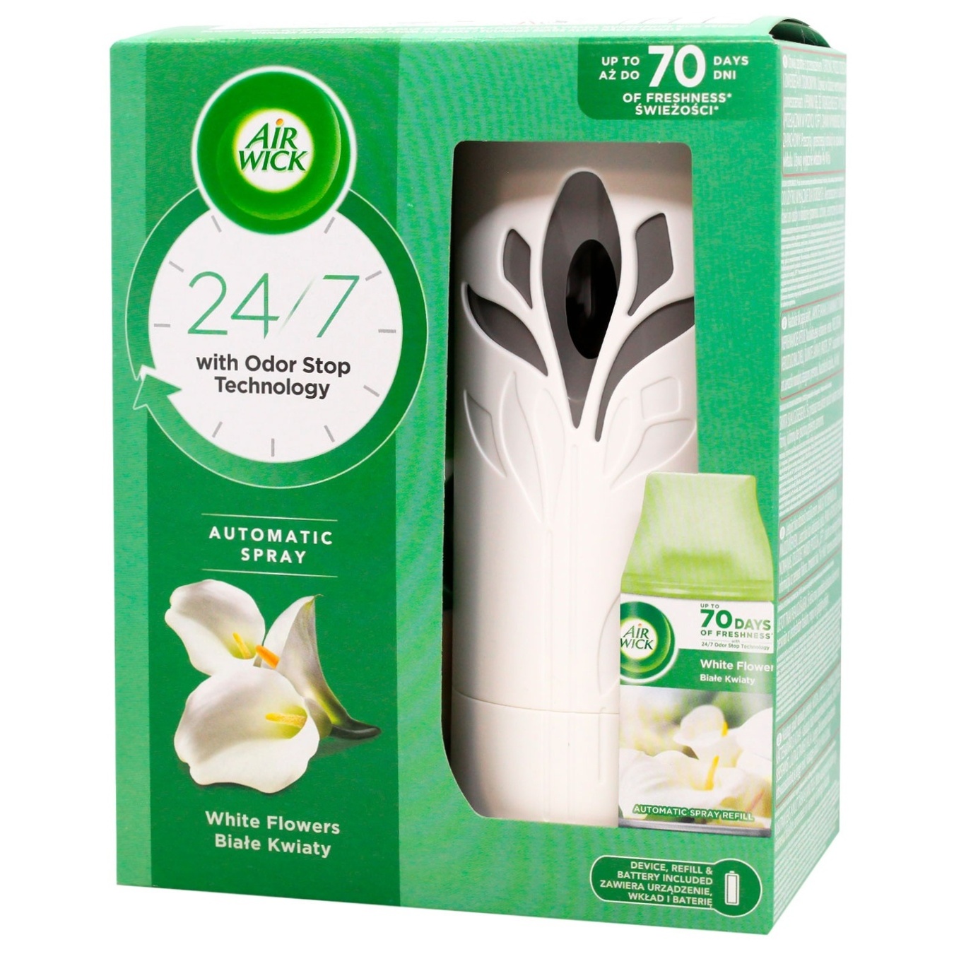 

Освежитель воздуха Air Wick White Flowers 250мл