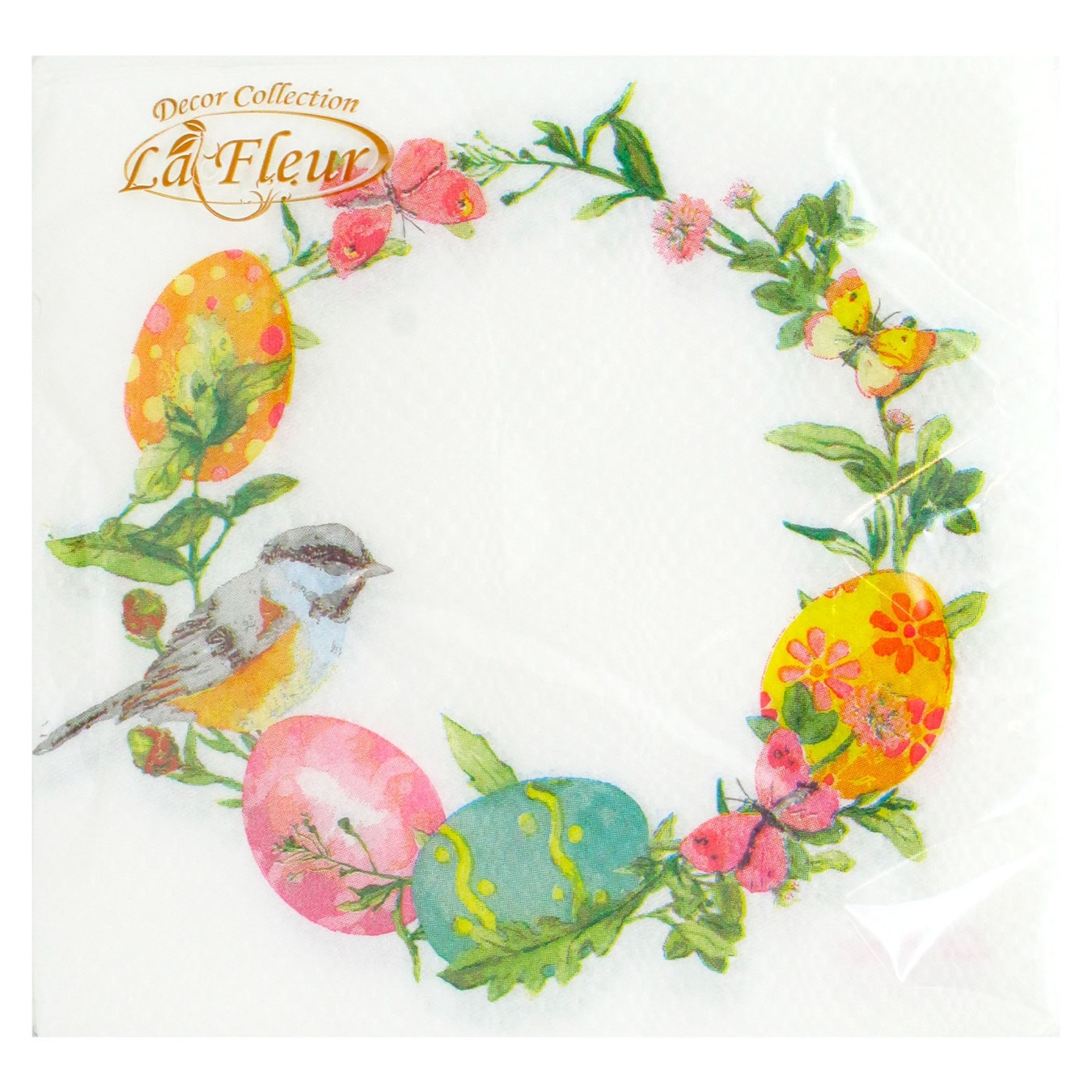 

Серветки La Fleur 33*33см 20шт Art.L252302 х20