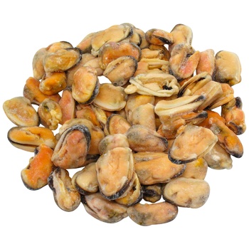 Albacor Boiled and Frozen Mussels Meat 100-200 Chile - buy, prices for MegaMarket - photo 1