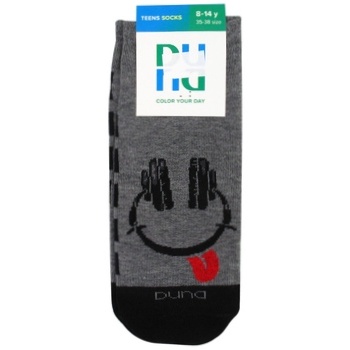 Duna 4214 2641 Grey Children's Socks Size 22-24 - buy, prices for NOVUS - photo 1