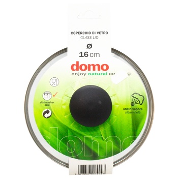 Domo Glass Cover 16cm - buy, prices for ULTRAMARKET - photo 1