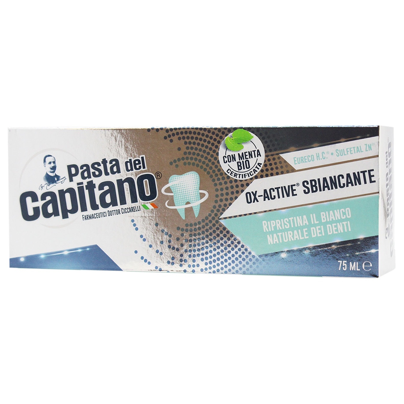 

Зубная паста Pasta del Capitano Ox-Active Whitening отбеливающая 75мл