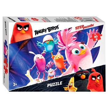 Пазлы Step Puzzle Angry Birds в ассортименте 80 элементов - купить, цены на За Раз - фото 3