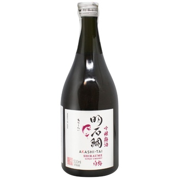 Саке Akashi-Tai Sake Shiraume Ginjo Umeshu 14% 0,5л - купити, ціни на МегаМаркет - фото 1