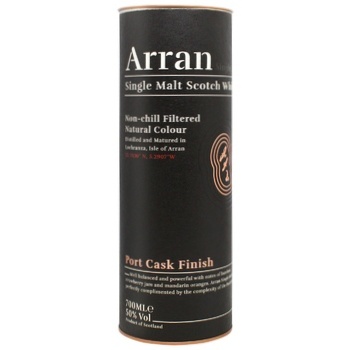 Arran Port Cask Box Whiskey 50% 0.7l - buy, prices for MegaMarket - photo 3