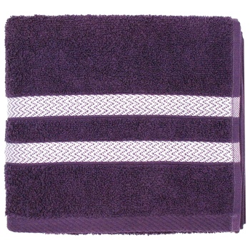 Saffran Urban Terry Towel 50x85cm dark purple - buy, prices for - photo 1