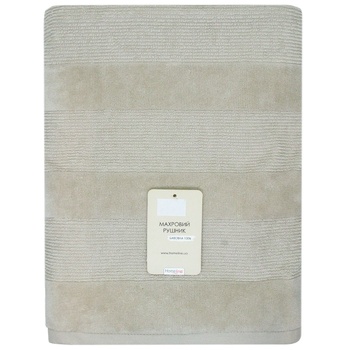 Home Line Terry towel Riviera beige 70x130cm 147627 - buy, prices for - photo 1