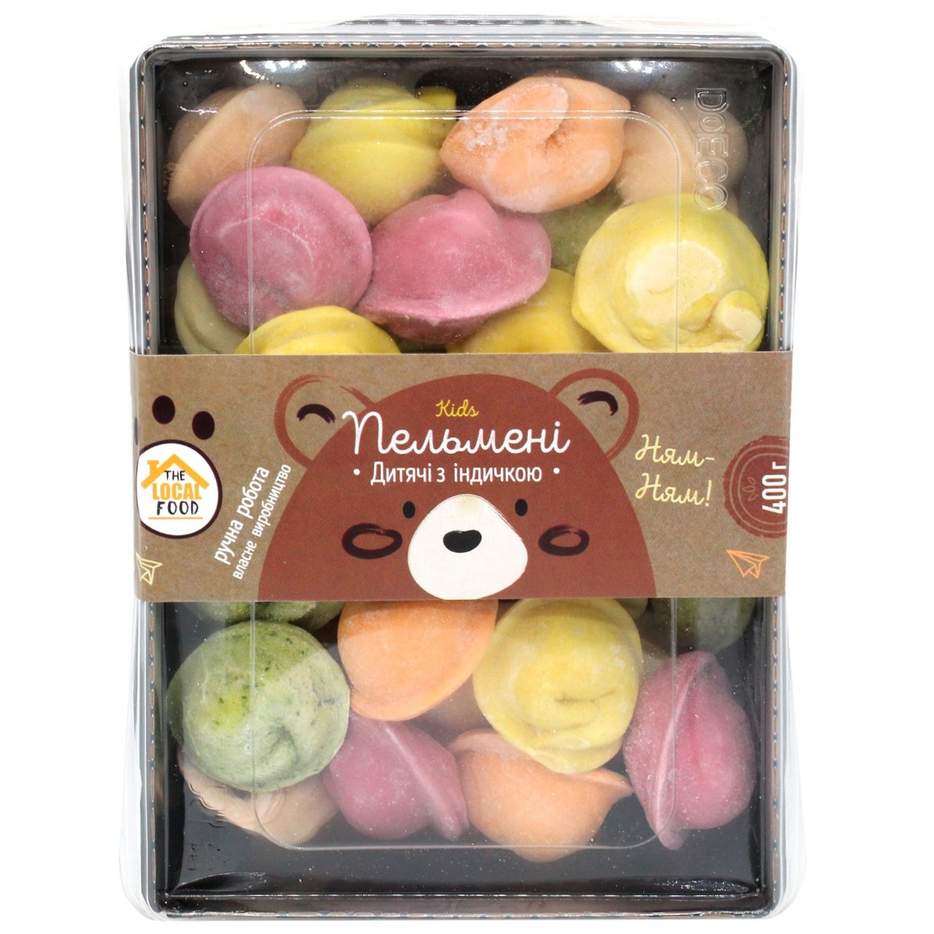 

Пельмени детские The Local Food с индейкой 400г